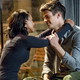 Barry and Iris, blissfully unaware that a far more intriguing mystery lies beyond their tussle with the Thinker.
